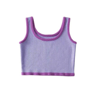 CHIC U-neck Vest Halter Top Spring Girl's Top KT120