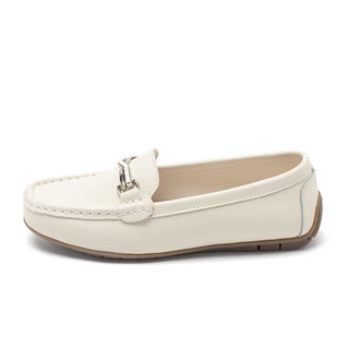 JP Flat Bottom Shallow Mouth Soft Sole Small Leather Shoe KT2577