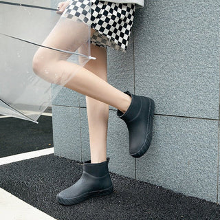 JP Low Cut Short Tube Waterproof Rain Boots KT2523