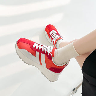 JP Round Toe Thick Sole Sports Clunky Sneaker KT2522