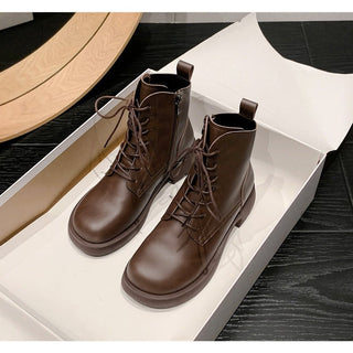 JP Slim Workwear Short Martin Boots KT2552 - KTchic