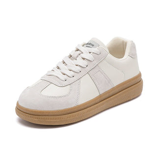JP Small White Thick Sole Lightweight Board Shoes KT2142 - KTchic