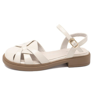 JP Soft-bottom Woven Toe Sandals KT2529