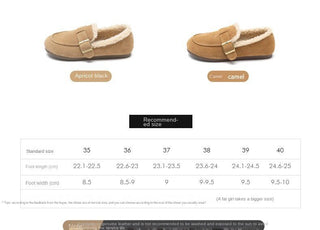 JP Thickened One-pedal Flat Bean Shoes KT2559