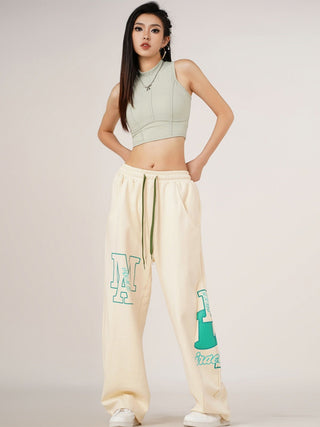 MC Miracle High Street Loose Sport Wide Leg Pants KT1766
