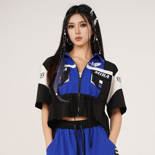 MC Miracle Letter Short Sportswear Coat KT1743