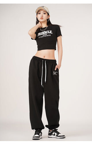 MC Miracle Short Spice Girl Round Neck T-shirt KT1718