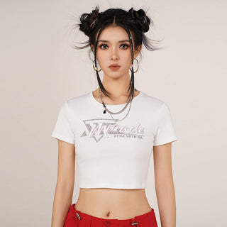 MC Miracle Sports Fitness Solid Color T-shirt KT1746