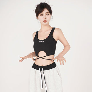 MC Miracle Tight Spicy Girl Open Waist Tank Top KT1695 - KTchic