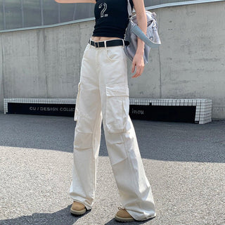 MDH Street Workwear Show Thin Wide Leg Pant KT1067 - KTchic
