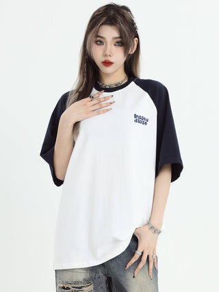 PRLM Couple Cotton Short-sleeved T-shirt KT1848 - KTchic