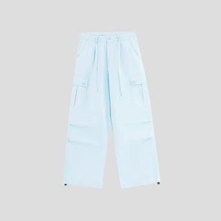 PRLM Couple Drawstring Multi-pocket Casual Pants KT1925