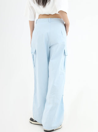 PRLM Couple Drawstring Multi-pocket Casual Pants KT1925