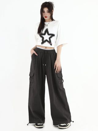 PRLM Couple Frock Wide Leg Slacks KT1899