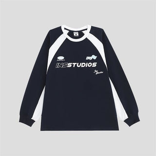PRLM Couple Long Sleeve Loose Fitting T-shirt KT1955