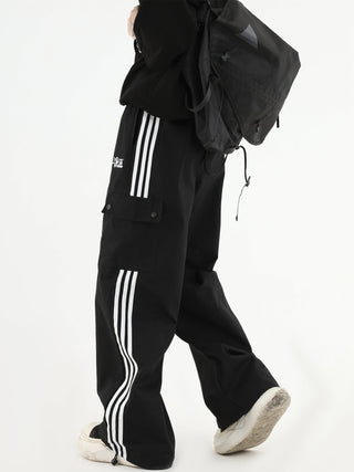 PRLM Couple Side Stripe Casual Pants KT1904