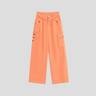 PRLM Couple Straight-leg Cargo Slacks KT1931