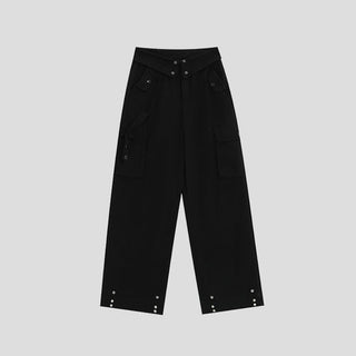 PRLM Couple Straight-leg Cargo Slacks KT1931