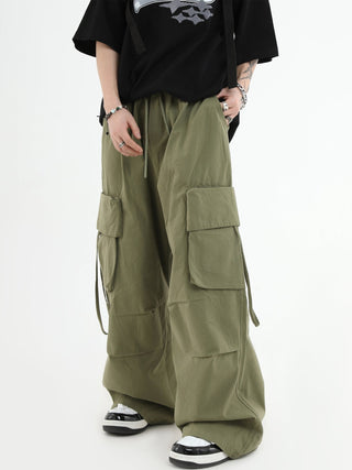 PRLM Couple Strap Work Suit Casual Pants KT1933
