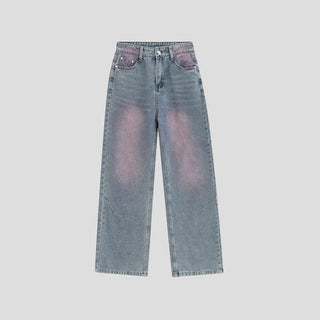 PRLM Graffiti Loose Leg Jeans KT2727