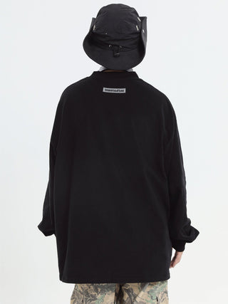 PRLM Long Sleeve Loose Print T-shirt KT1973