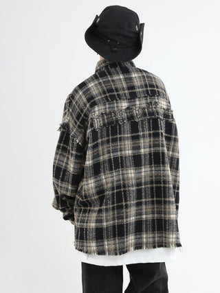 PRLM Loose Couple Checker Coat KT1968