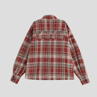 PRLM Loose Couple Checker Coat KT1968