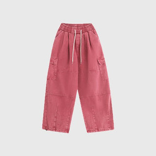 PRLM Loose Denim Wide-leg Slacks KT2752