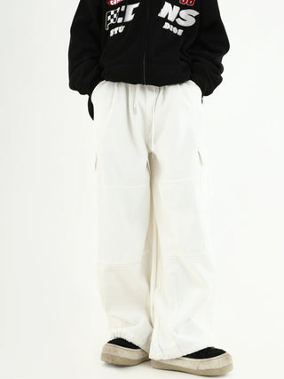 PRLM Loose Straight Work Suit Casual Pants KT2712
