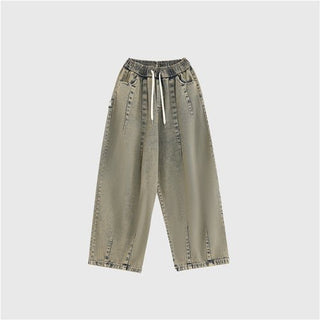 PRLM Pleated Loose Leg Jeans KT2714