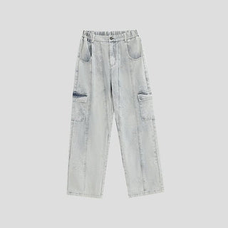 PRLM Shell Loose Multi Pocket Jeans KT2731