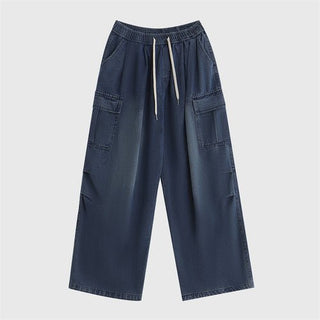 PRLM Street Loose Fit Wide Leg Jeans KT2708