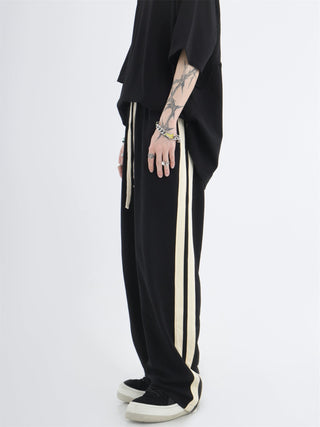 PRLM Striped Straight Sports Casual Pants KT2740