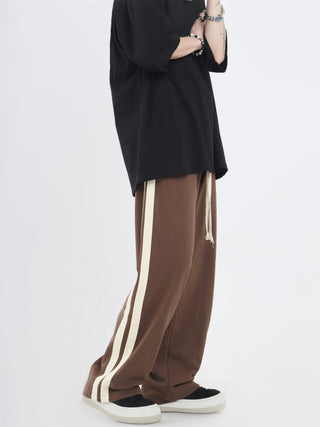 PRLM Striped Straight Sports Casual Pants KT2740