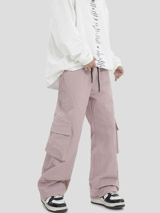 PRLM Wide Leg Loose Straight Leg Casual Pants KT2698
