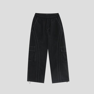 PRLM Wide Leg Loose Straight Leg Casual Pants KT2698