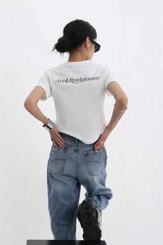 SFS Curved Short Slim T-shirt KT1979 - KTchic
