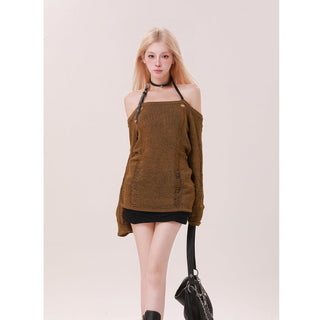VWP Slim Fit Cover Up Spicy Girl Knit Top KT1377