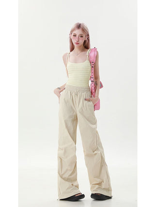 VWP Spicy Girl Workwear Loose Wide Leg Pants KT1360 - KTchic