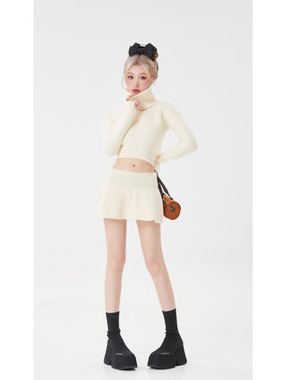 VWP Sweater Spicy Girl Half Skirt Set KT1219 - KTchic