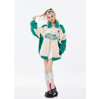 VWP Thickened Loose Cotton Baseball Coats KT1210 - KTchic